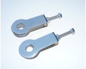 NAPÍNÁKY ŘETĚZU - PÁR - (CHROMOVANÉ)